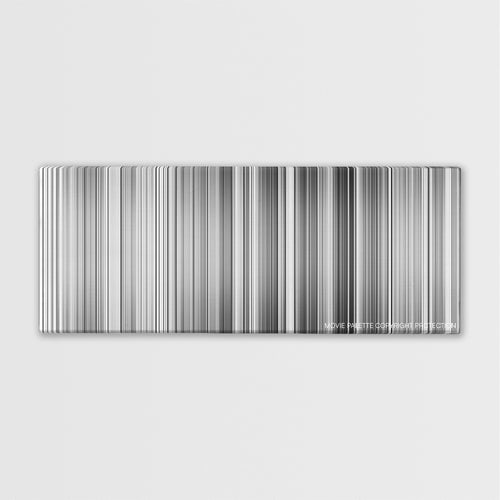 The Gold Rush color palette canvas print: thousands of thin vertical stripes of color