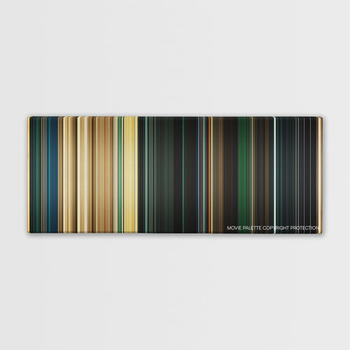 Legion color palette canvas print: thousands of thin vertical stripes of color