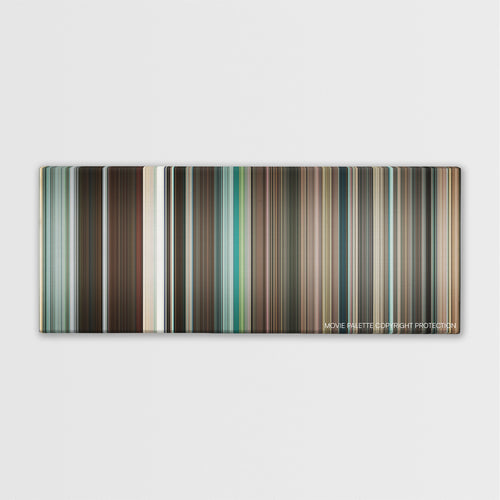 The Switch color palette canvas print: thousands of thin vertical stripes of color