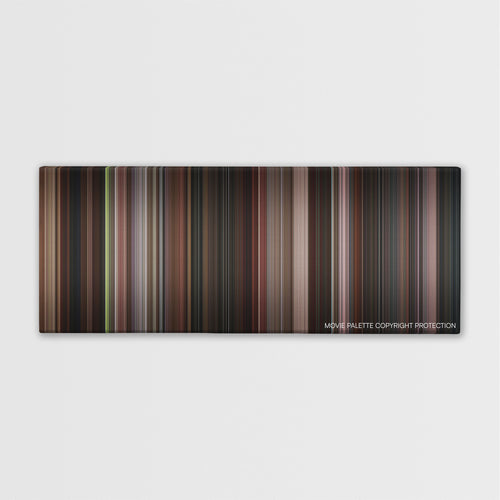 Lady in the Water color palette canvas print: thousands of thin vertical stripes of color