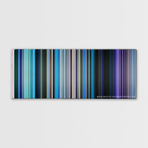 Finding Dory movie barcode canvas print, the whole film as stripes of color