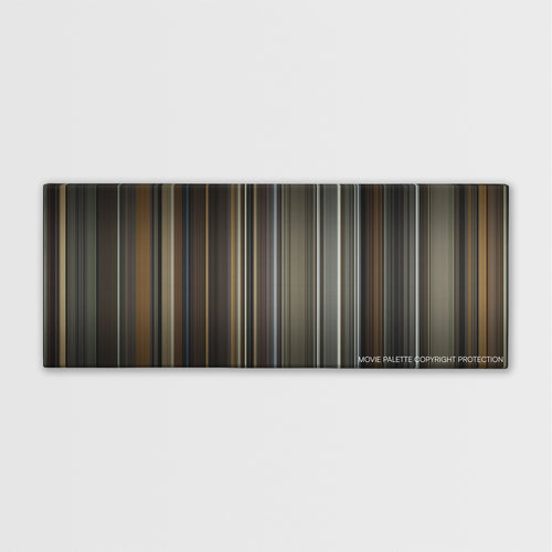 Amour color palette canvas print: thousands of thin vertical stripes of color