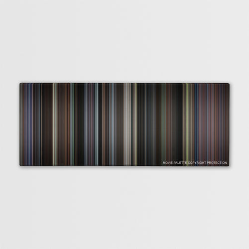 Southpaw color palette canvas print: thousands of thin vertical stripes of color