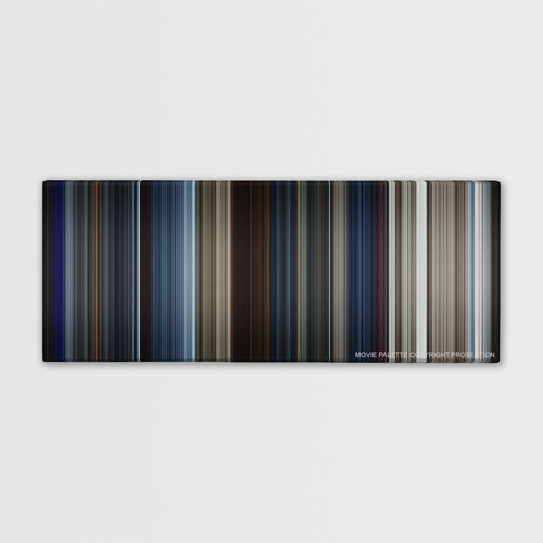 Solo: A Star Wars Story color palette canvas print: thousands of thin vertical stripes of color