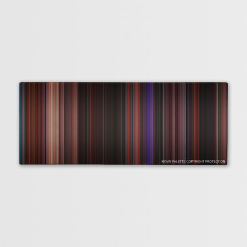 Hocus Pocus color palette canvas print: thousands of thin vertical stripes of color