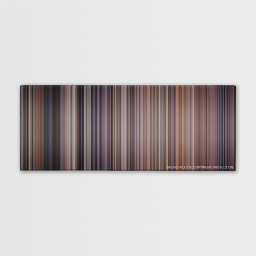 The Fugitive color palette canvas print: thousands of thin vertical stripes of color