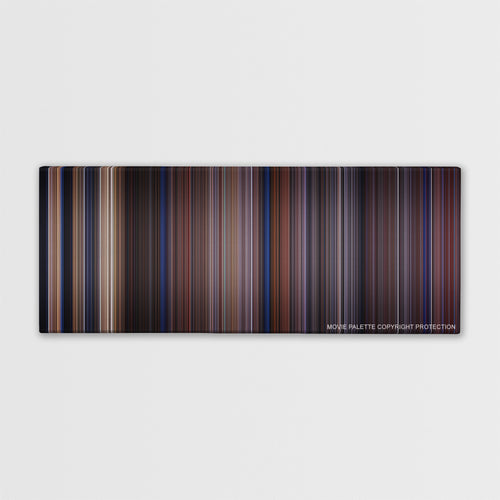 Casper color palette canvas print: thousands of thin vertical stripes of color