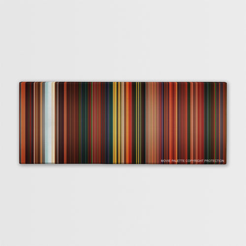 Anastasia color palette canvas print: thousands of thin vertical stripes of color