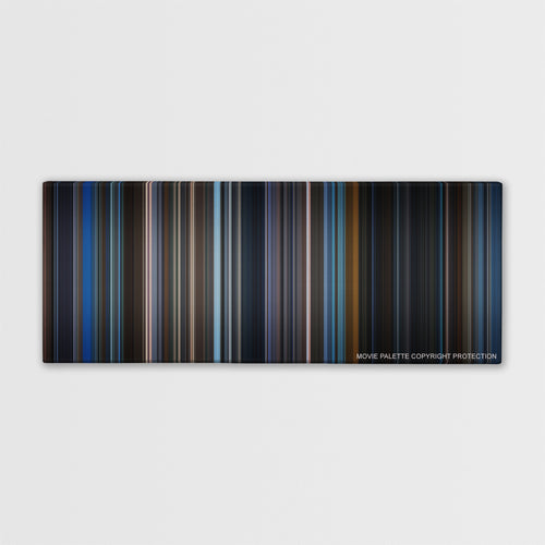 Unbreakable color palette canvas print: thousands of thin vertical stripes of color