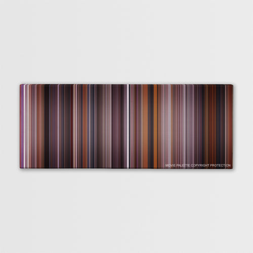 Spider-Man 2 color palette canvas print: thousands of thin vertical stripes of color