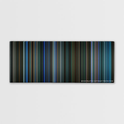 Watchmen color palette canvas print: thousands of thin vertical stripes of color