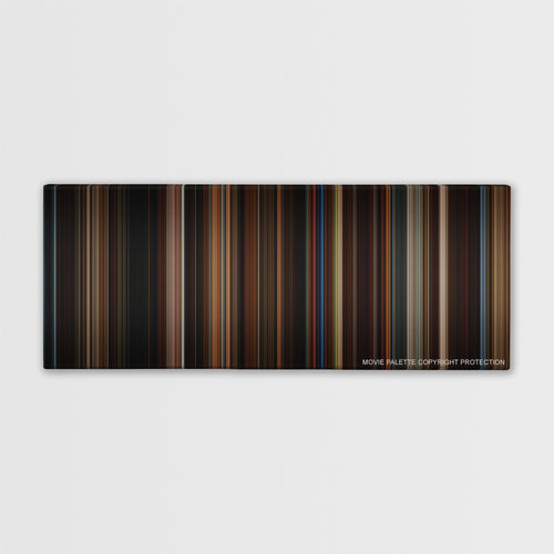 Memoirs of a Geisha color palette canvas print: thousands of thin vertical stripes of color