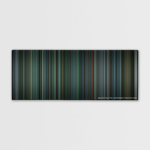 Snatch color palette canvas print: thousands of thin vertical stripes of color