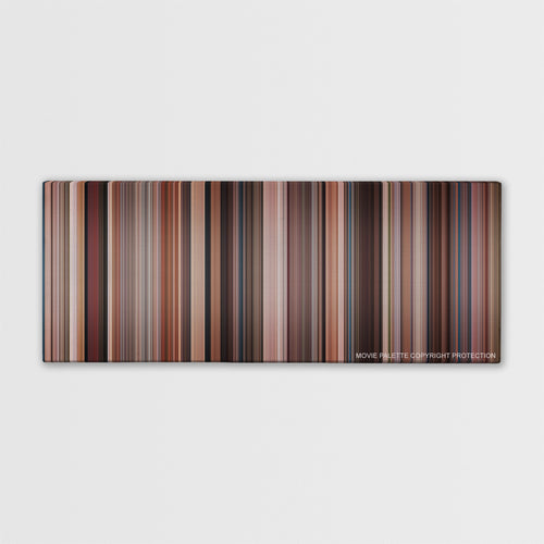 The Change-Up color palette canvas print: thousands of thin vertical stripes of color