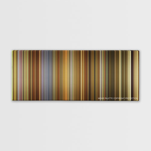 Andhadhun color palette canvas print: thousands of thin vertical stripes of color