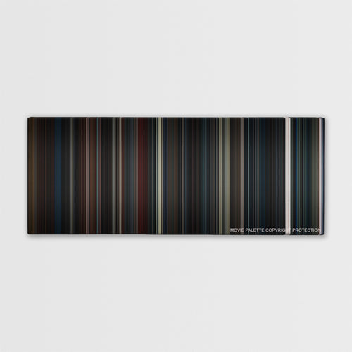 Insidious: Chapter 2 color palette canvas print: thousands of thin vertical stripes of color