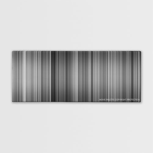 To Be or Not to Be color palette canvas print: thousands of thin vertical stripes of color