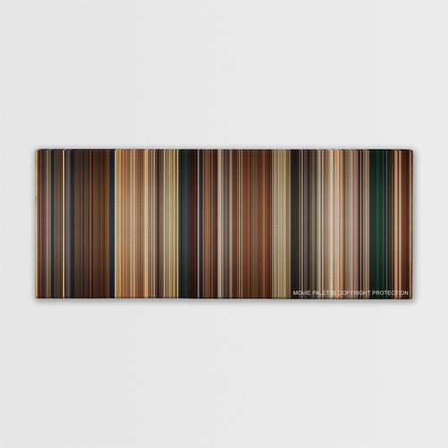 Next color palette canvas print: thousands of thin vertical stripes of color