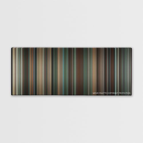 Colossal color palette canvas print: thousands of thin vertical stripes of color