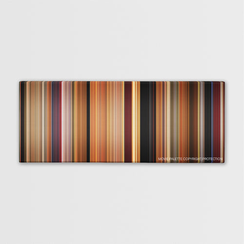 Twin Peaks: Fire Walk with Me color palette canvas print: thousands of thin vertical stripes of color