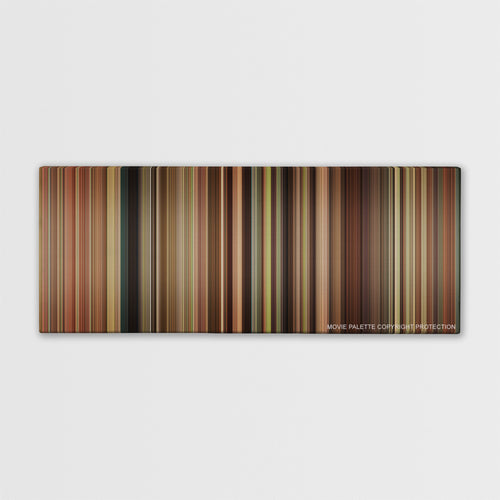 The Help color palette canvas print: thousands of thin vertical stripes of color