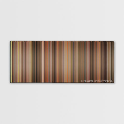 Bridge to Terabithia color palette canvas print: thousands of thin vertical stripes of color