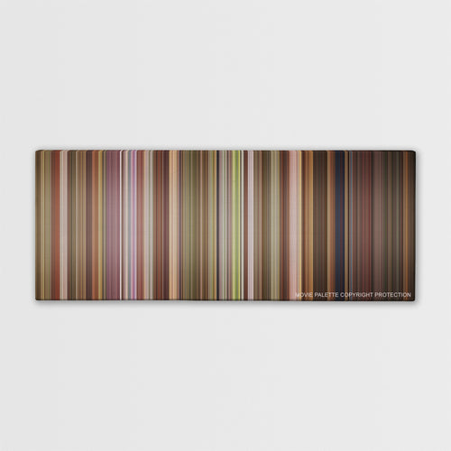 Grown Ups 2 color palette canvas print: thousands of thin vertical stripes of color
