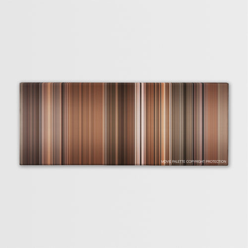 Before Sunset color palette canvas print: thousands of thin vertical stripes of color