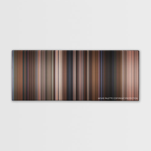 Moonstruck color palette canvas print: thousands of thin vertical stripes of color