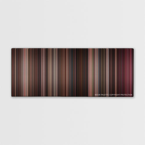 Rocky color palette canvas print: thousands of thin vertical stripes of color