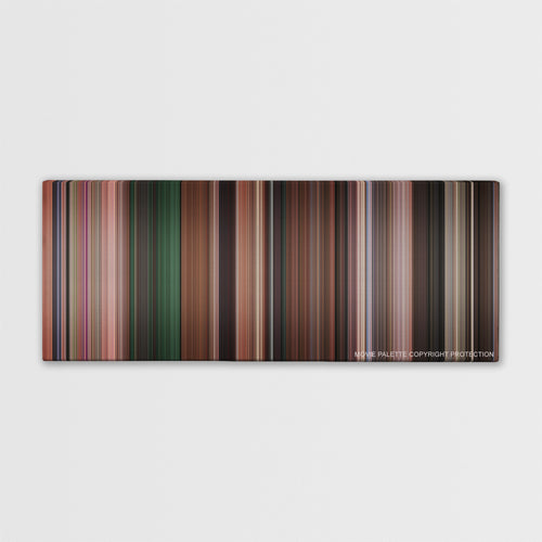 Scary Movie 3 color palette canvas print: thousands of thin vertical stripes of color