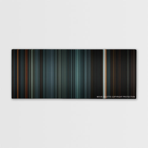 Sweeney Todd: The Demon Barber of Fleet Street color palette canvas print: thousands of thin vertical stripes of color