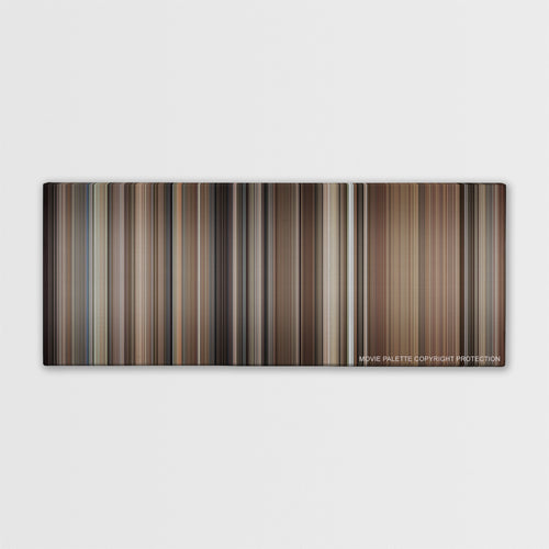 Kramer vs. Kramer color palette canvas print: thousands of thin vertical stripes of color