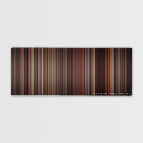 As Good as It Gets color palette canvas print: thousands of thin vertical stripes of color
