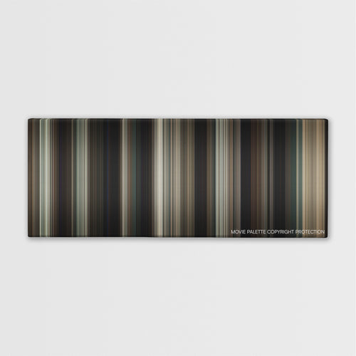 Paterson color palette canvas print: thousands of thin vertical stripes of color