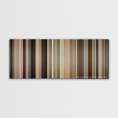 Trainwreck color palette canvas print: thousands of thin vertical stripes of color