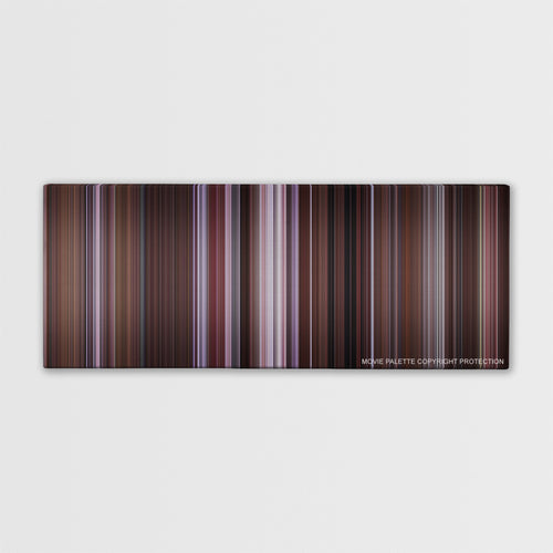Just Friends color palette canvas print: thousands of thin vertical stripes of color
