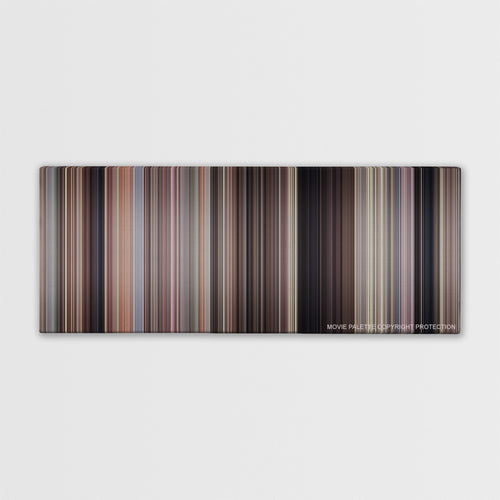 Boyz n the Hood color palette canvas print: thousands of thin vertical stripes of color