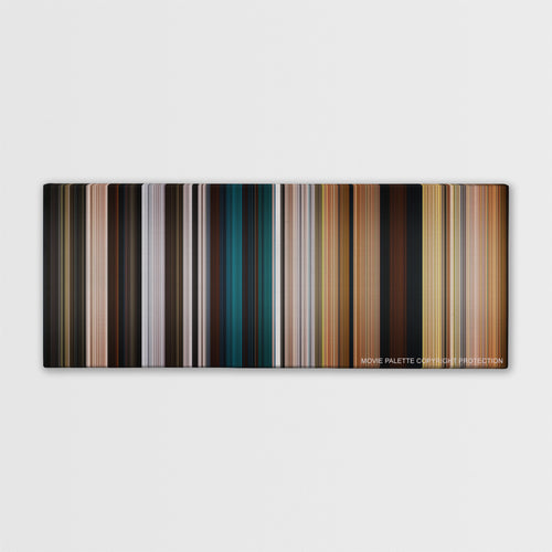 The Chronicles of Narnia: The Lion, the Witch and the Wardrobe color palette canvas print: thousands of thin vertical stripes of color