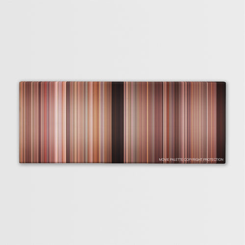 National Treasure: Book of Secrets color palette canvas print: thousands of thin vertical stripes of color