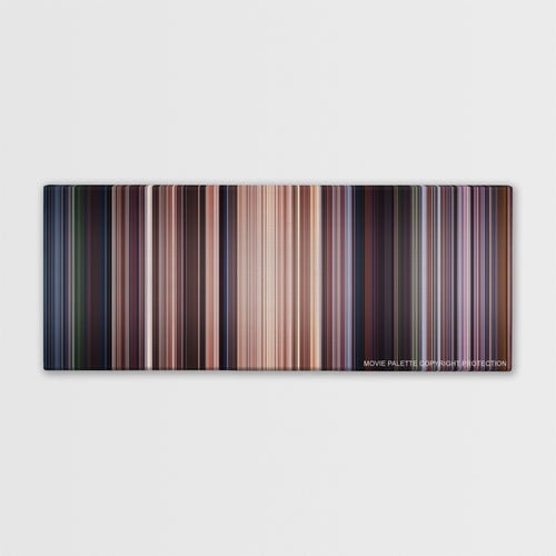 Star Wars: Episode I - The Phantom Menace color palette canvas print: thousands of thin vertical stripes of color