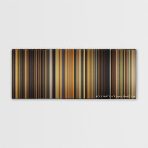 Babe color palette canvas print: thousands of thin vertical stripes of color