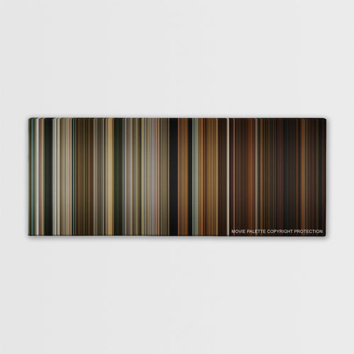 Zombieland color palette canvas print: thousands of thin vertical stripes of color