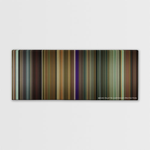 The Hangover Part II color palette canvas print: thousands of thin vertical stripes of color