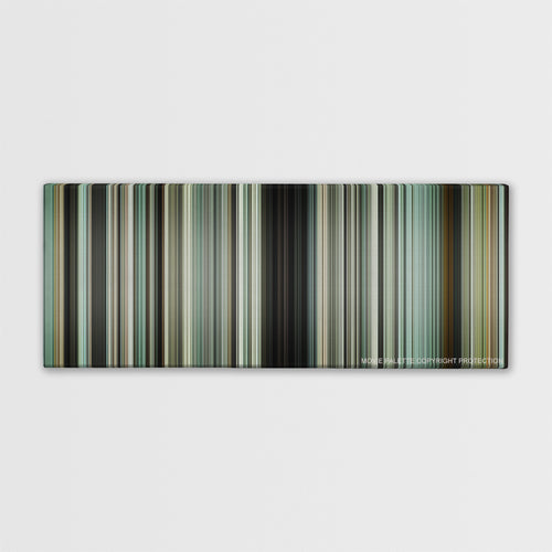 American Sniper color palette canvas print: thousands of thin vertical stripes of color