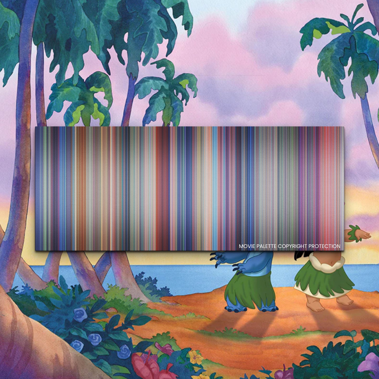 Lilo & Stitch (2002) Movie Palette