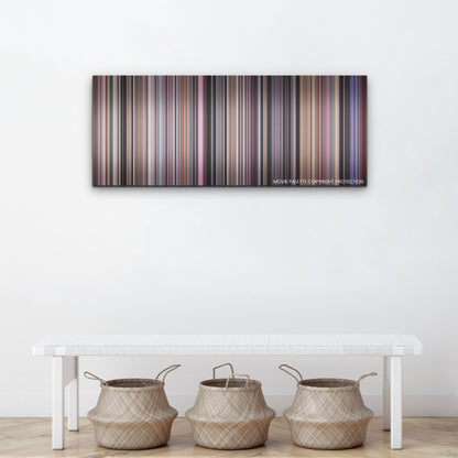 The Substance color palette canvas above a white bench with three woven baskets
