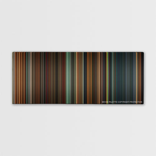 Constantine color palette canvas print: thousands of thin vertical stripes of color