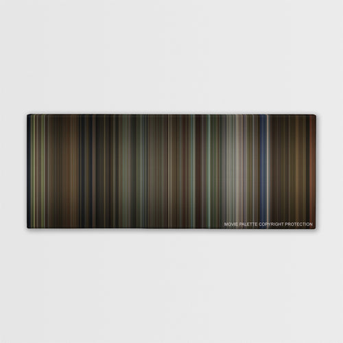 Jumanji color palette canvas print: thousands of thin vertical stripes of color