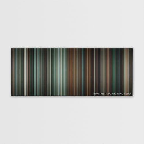 Safe color palette canvas print: thousands of thin vertical stripes of color